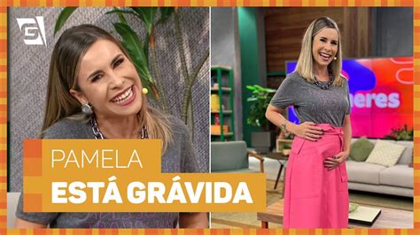 Pamela Domingues Anuncia Que Est Gr Vida No Mulheres L Tv Gazeta Youtube