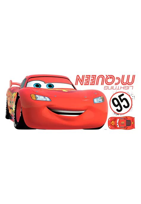 Jual Disney Disney Pixar Lightning Mcqueen Number 95 Giant Wall Decals Original 2024 Zalora