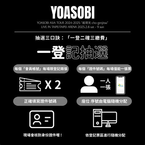 開始集氣！yoasobi「超現實」小巨蛋演唱會抽選登記開始，持 Vip 票可一元加購簽名海報 蕃新聞