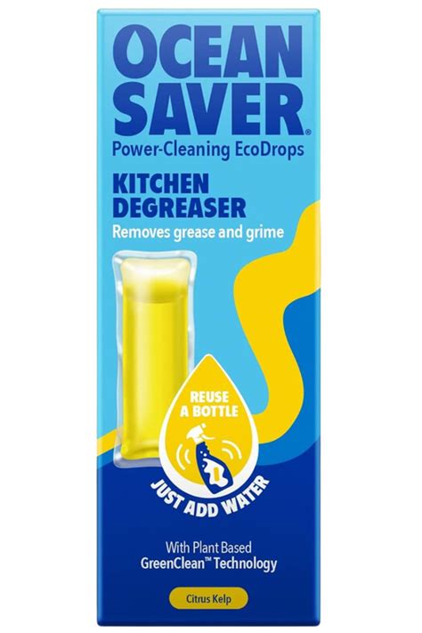 Kitchen Cleaner Degreaser Ecodrop Ml Oceansaver Healthy Supplies