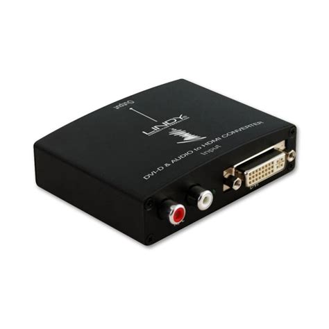 Dvi D And Audio To Hdmi Converter From Lindy Uk