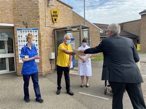 Volunteer Presentations At Grantham United Lincolnshire Hospitals