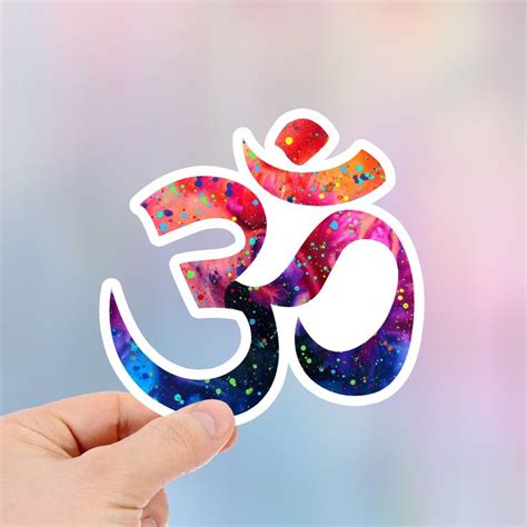 Yoga Stickers for Meditation and Namaste