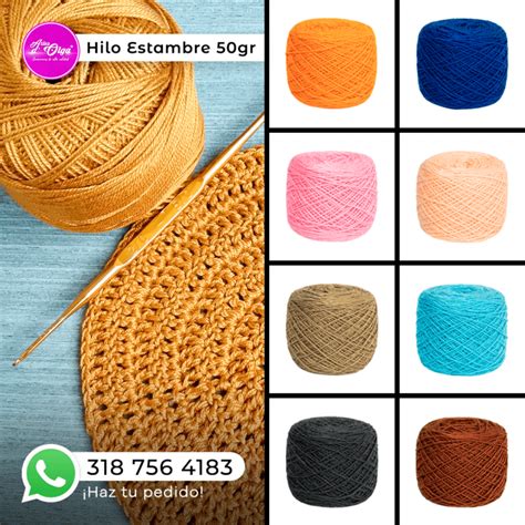 Hilo Estambre Ovillo G Para Crochet Artesd Olga Kits De Bordados