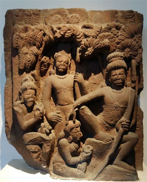 Rama Redeeming Ahilya Circa 5th Century Ce Deogarh Uttar Pradesh