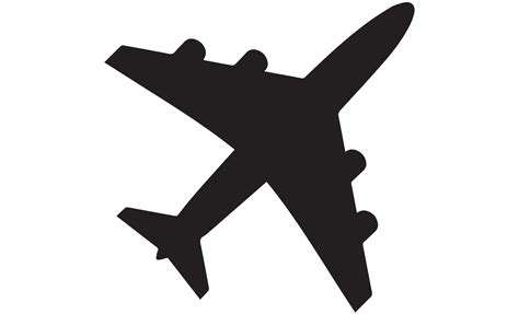 aeroplane airplane icon  transparent background  png