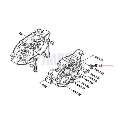 Kabelführung Yamaha DT50 80MX JMPB Teile