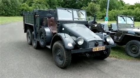 Krupp Protze Truck Kfz Wehrmacht Ww German Vehicle