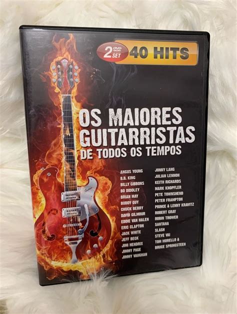 Dvd Os Maiores Guitarristas De Todos Os Tempos Item De M Sica Dvd