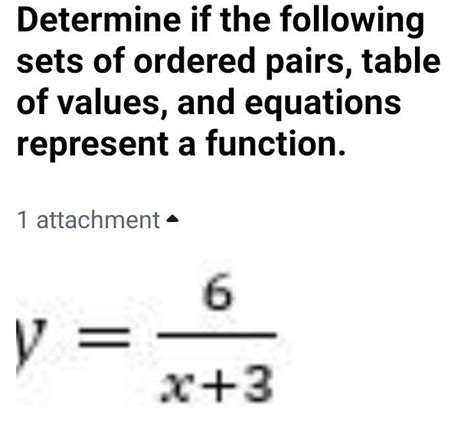 Solved Determine If The Following Sets Of Ordered Pairs Table Of