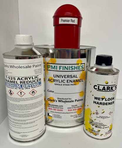 Premier Red Acrylic Enamel Gallon Kit | ClarksWholesalePaint