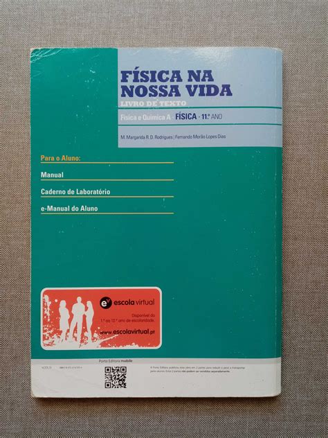 Manual De Física E Química A 11ºano Física Póvoa De Santa Iria E Forte Da Casa • Olx Portugal