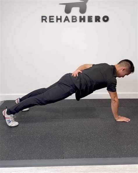 Unilateral Push Up Plus Serratus Anterior Strengthening Exercise For Scapular Winging Youtube