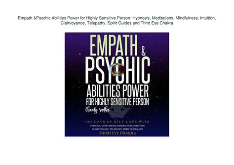 Ppt Pdf Download Empath And Psychic Abilities Power For Highly