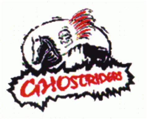 Fernie Ghostriders hockey logo from 2002-03 at Hockeydb.com