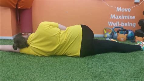 Sidelying Scoliosis Stretch Youtube