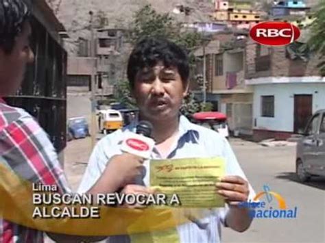 Vecinos Se Organizan Para Revocar A Alcalde De San Juan De Lurigancho