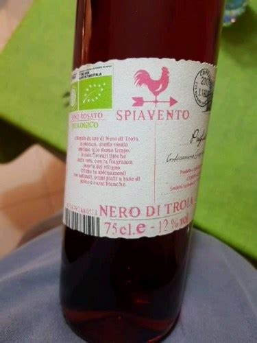 Coppadoro Spiavento Nero Di Troia Rosato Vivino Us