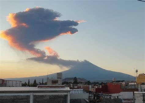 Popocatépetl Hoy 21 De Febrero Presenta Fumarola Así Fue La Explosión