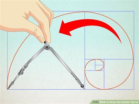 How To Draw The Golden Spiral 13 Steps With Pictures WikiHow