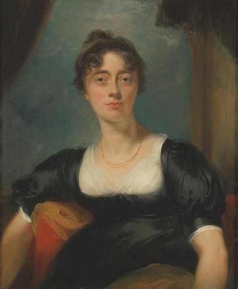 Portrait Of A Lady Traditionally Identified As Mrs Bevan Painting By