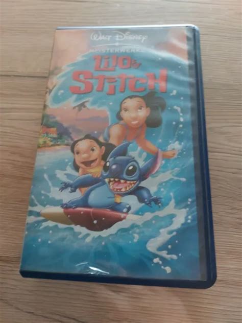 Walt Disney Meisterwerke Lilo Stitch Vhs Video Kassette Eur