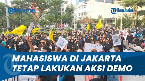 Tak Jadi Di Istana Negara Hari Ini Mahasiswa Lakukan Aksi Demo Di