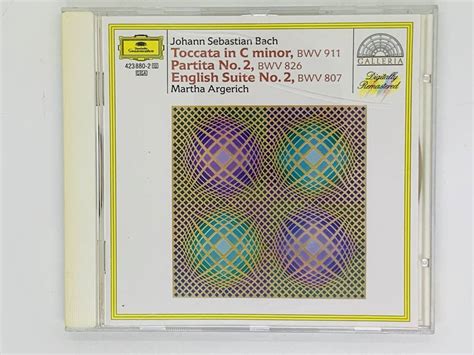 Cd Bach Toccata Bwv Partita Bwv