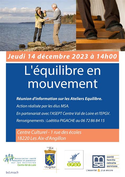 Pr Sentation Atelier Equilibre Et Pr Vention Des Chutes Les Aix D