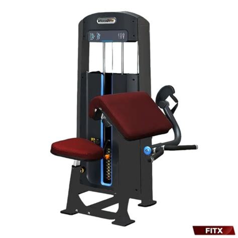 Volks Gym Seated Bicep Curl S Trenajor Fitx Az