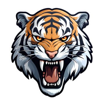 Wild Roar Tiger Roaring, Wild, Tiger, Roar PNG Transparent Clipart Image and PSD File for Free ...