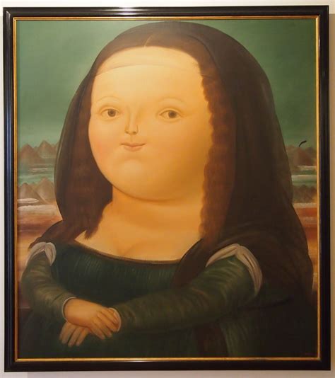 Fernando Botero Mona Lisa