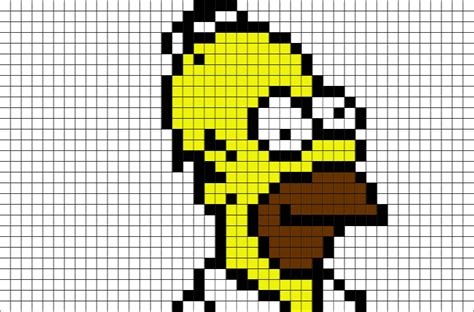 Homer Pixel Art – BRIK