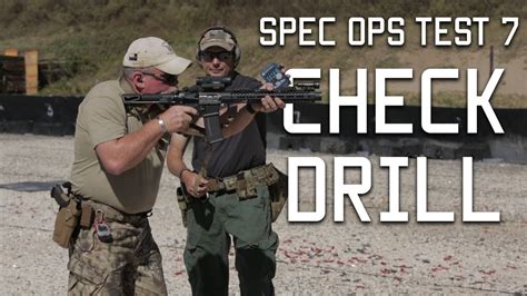 Spec Ops Test Check Drill Tactical Rifleman Youtube