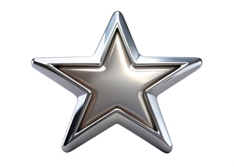 Estrella Plateada Png Para Descargar Gratis