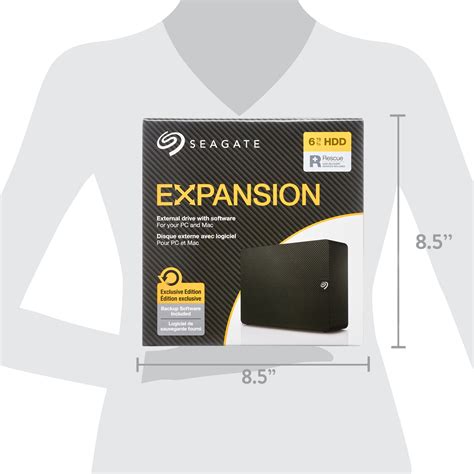 Seagate Expansionplus 6tb External Hard Drive Hdd Usb 30 With