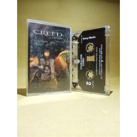 Jual Kaset Pita Creed Kaset Rock Kaset Walkman Kaset Tape Cassette