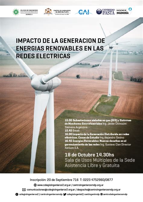 Impacto De La Generaci N De Energ As Renovables En Las Redes El Ctricas