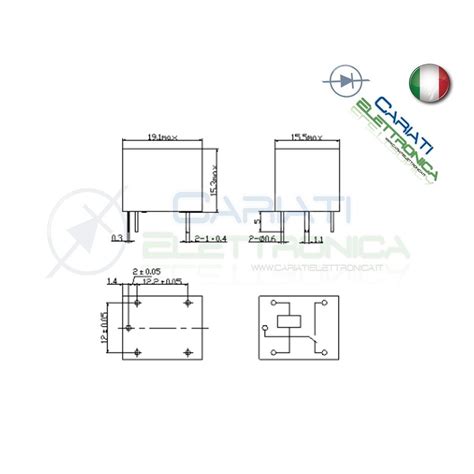 Srd Vdc Sl C Rel Songle V Dc Spdt A Singolo Scambio Vdc