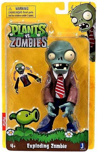 Plants Vs Zombies Exploding Zombie Action Figure Walmart