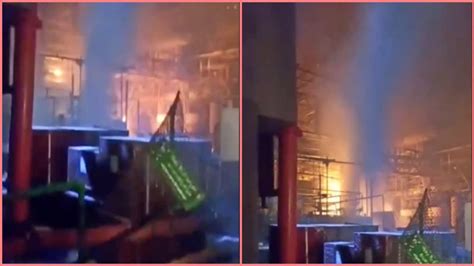 24 Workers Injured As Fire Breaks Out At Chemical Plant In Gujarats