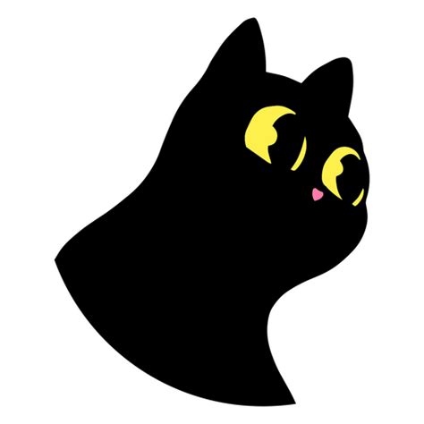 Black Cat Cute Cartoon Png And Svg Design For T Shirts