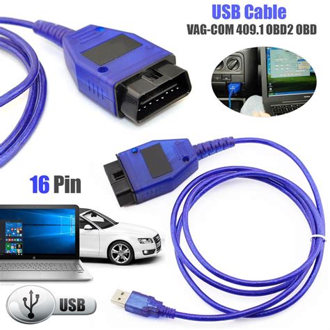 Automotive Diagnostic Service Tools Usb Cable Kkl Vag Obd