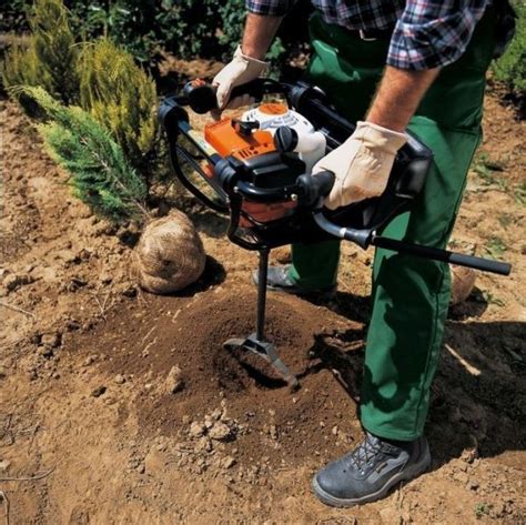 Stihl Benzin Erdbohrger T Bt Schumann Technik De