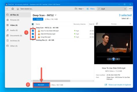 Mp File Recovery How To Recover Deleted Mp Videos