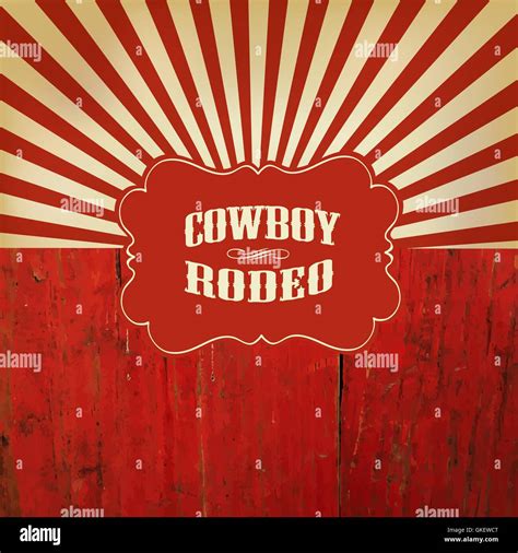 Rodeo Fence Stock Vector Images Alamy