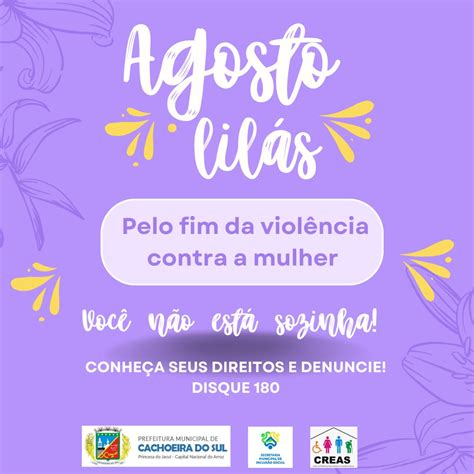 Creas Na Campanha Do Agosto Lil S Em Cachoeira Radiofandango