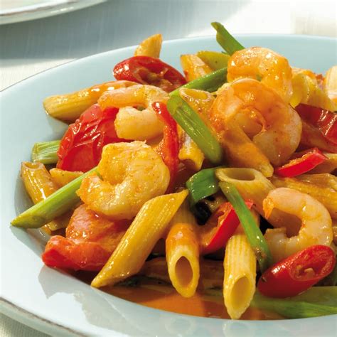 Nudeln Mit Gambas In Kokos Chili Sauce Rezept WW Deutschland