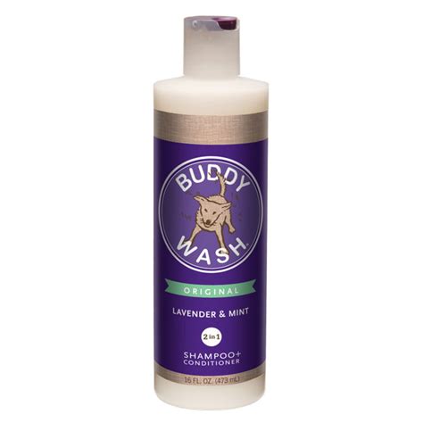 Buddy Wash® Lavender & Mint 2-in-1 Shampoo + Conditioner - Buddy Biscuit