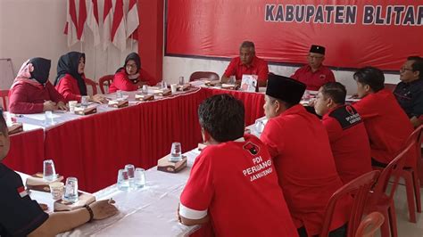 Gelar Rapat Konsolidasi Bersama Pengurus Dpc Rijanto Sampaikan Tiga